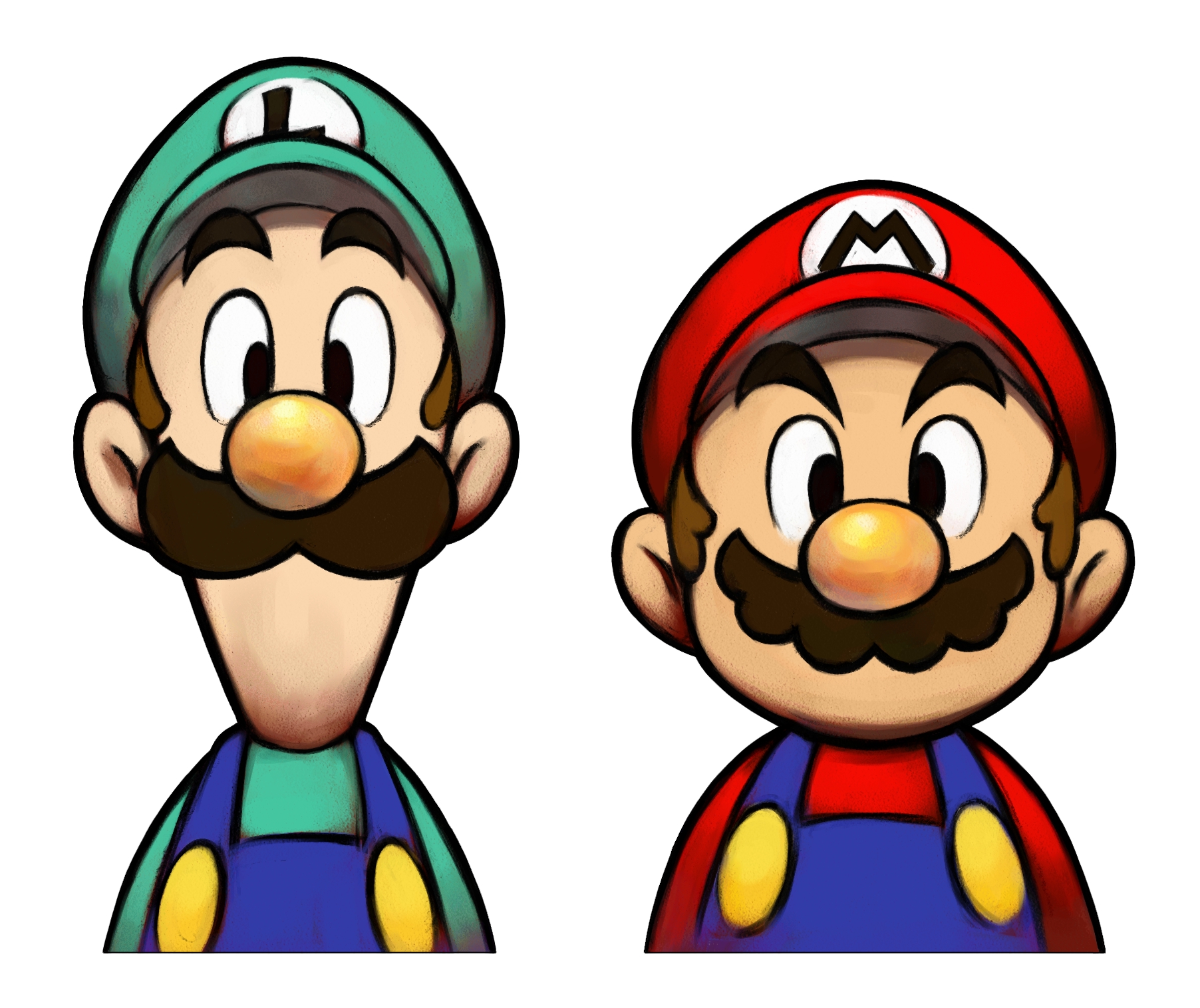 1804x1516 Mario And Luigi Clipart