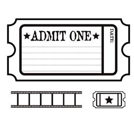 276x275 Templates Clipart Movie Ticket