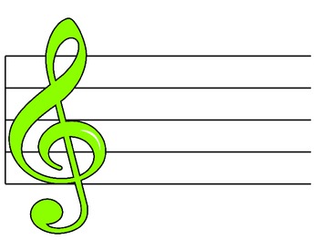 350x263 Freebie!!!blank Treble Music Staff
