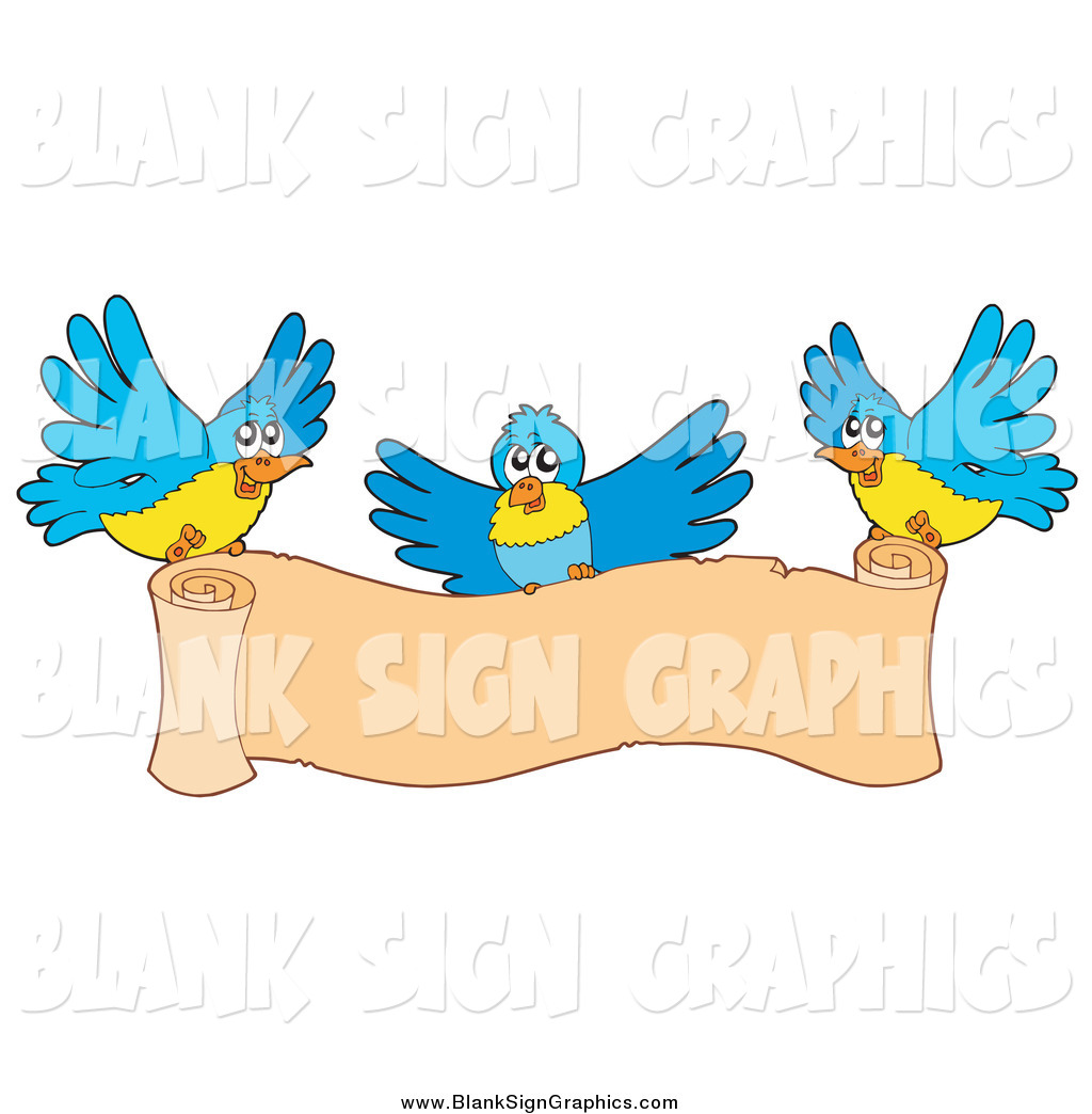 1024x1044 Vector Illustration Of Three Bluend Yellow Birds Flying