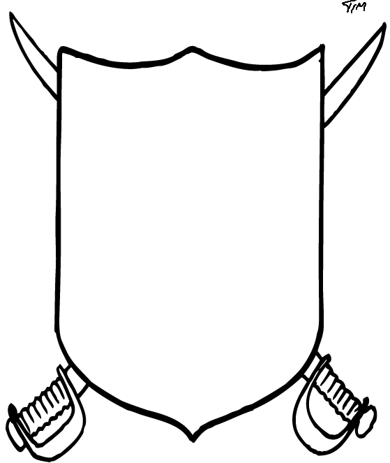 559x663 Blank Shield Clipart