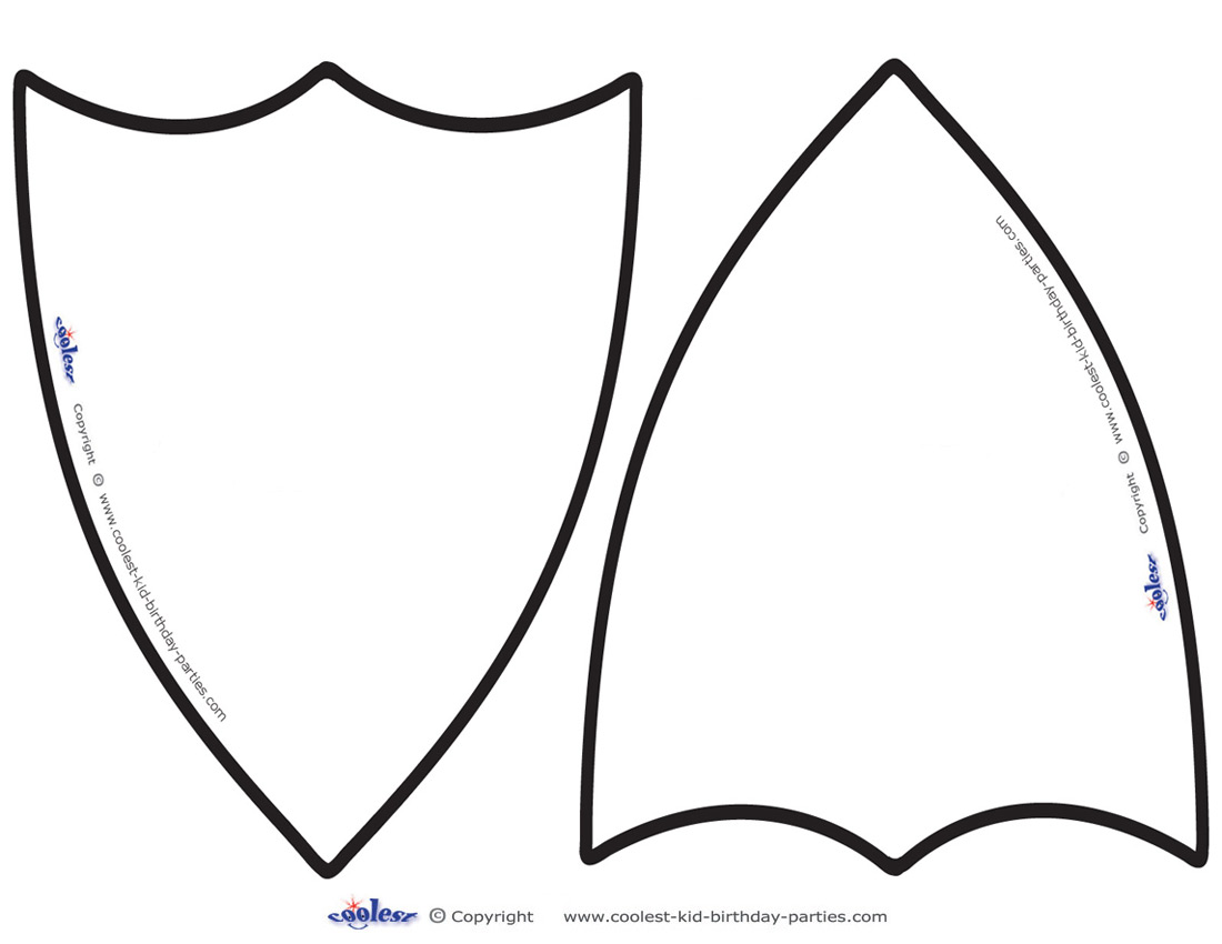 1100x850 Shield Template Clipart