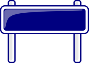 298x213 Blank Sign City Clip Art