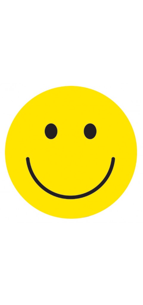 481x1022 Smiley Face Blank Card Paper House