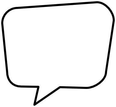 387x355 Free Printable Blank Speech Bubbles Clipart 3