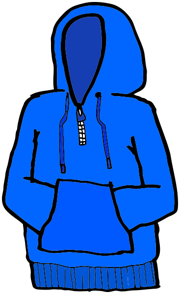 367x600 Hood Clipart Hooded Sweatshirt