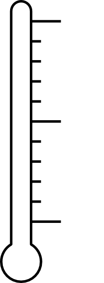 216x584 Dance Blank Thermometer Clipart