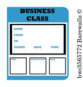 171x179 443 Blank Plane Ticket Posters And Art Prints Barewalls