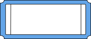 295x129 Blue Ticket Clip Art