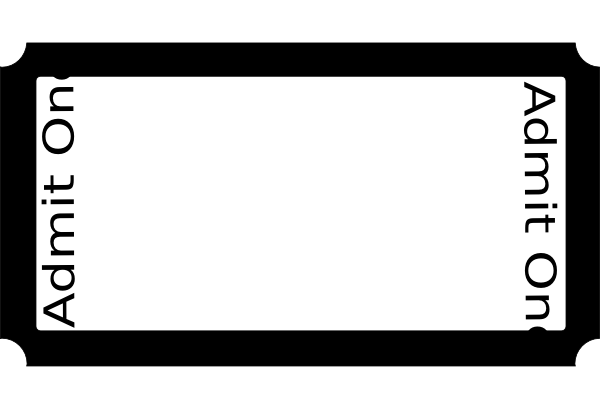 600x405 Free Ticket Maker 36 Editable Blank Ticket Template Examples