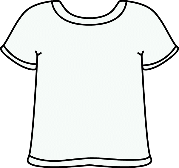 Blank Tshirt Clipart
