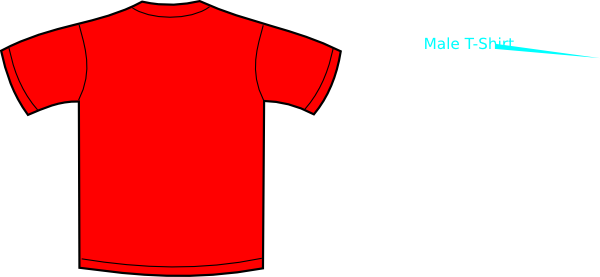 600x277 Red T Shirt Clip Art