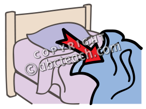 300x225 Bed Clipart Blanket