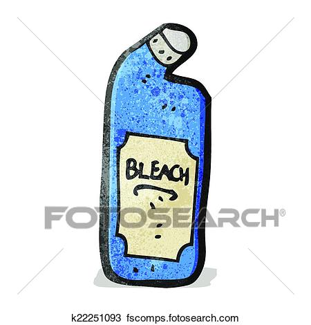 450x470 Clipart Of Cartoon Bleach Bottle K22251093