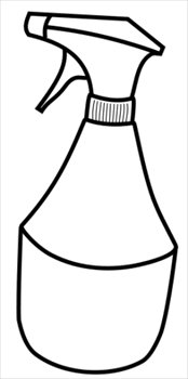 174x350 Bleach Bottle Cliparts