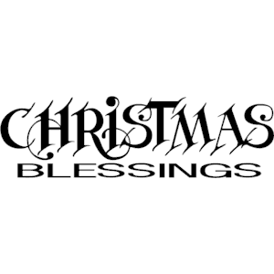 300x300 Christmas Blessings Clipart