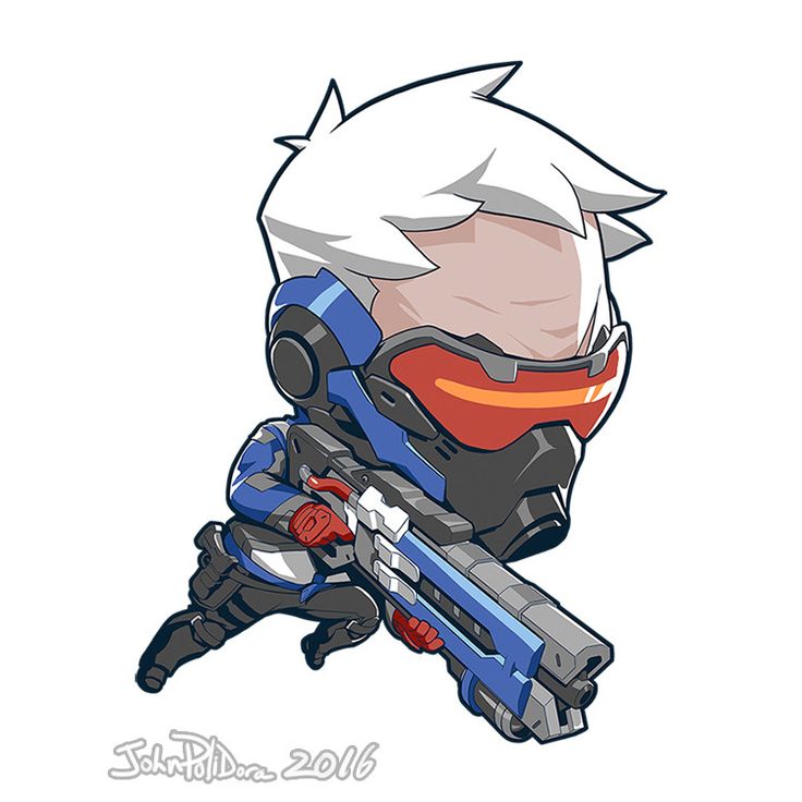 736x736 Overwatch Character Clipart