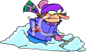 350x211 Snowfall Clipart Shoveling Snow