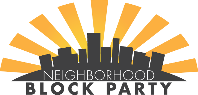 640x307 Neighborhood Block Party Clip Art