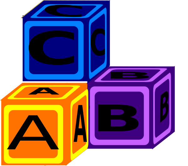 600x530 Abc Blocks Clip Art And Others Inspiration Image