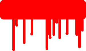 300x177 Dripping Blood Clip Art