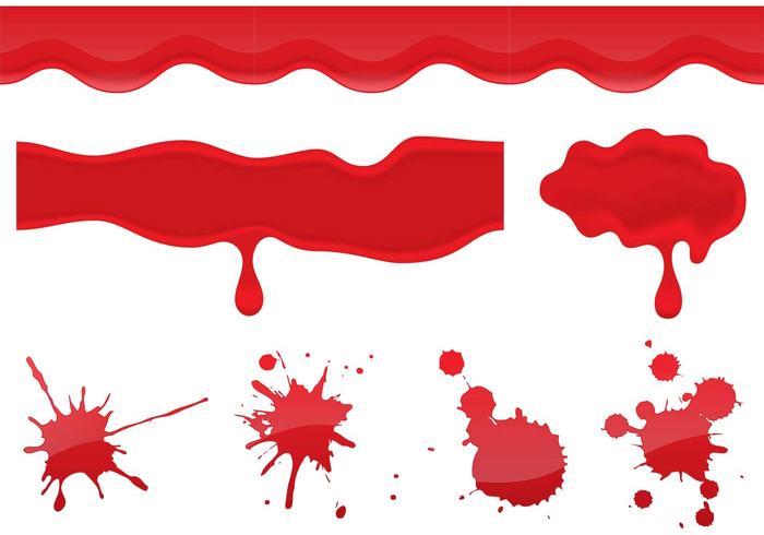 700x490 Blood Dripping Vectors