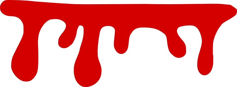 958x352 5 Blood Drip Vectors (Svg, Png Transparent)