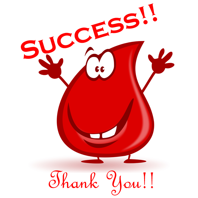 750x750 Blood Clipart Thank You