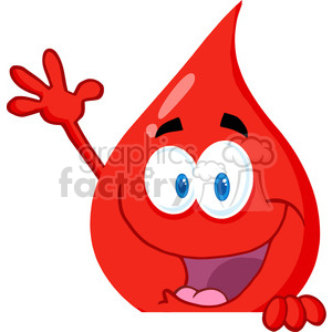 300x300 Royalty Free Drop Of Blood 384199 Vector Clip Art Image