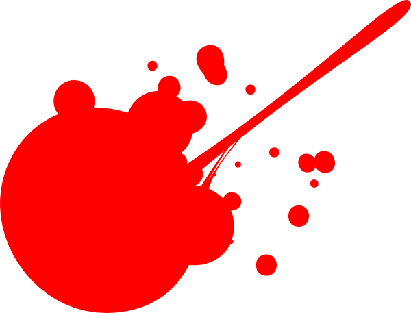 600x457 Splat Clip Art