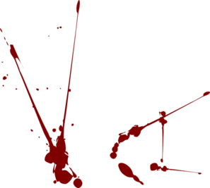 297x267 Blood Splatter4 Clip Art