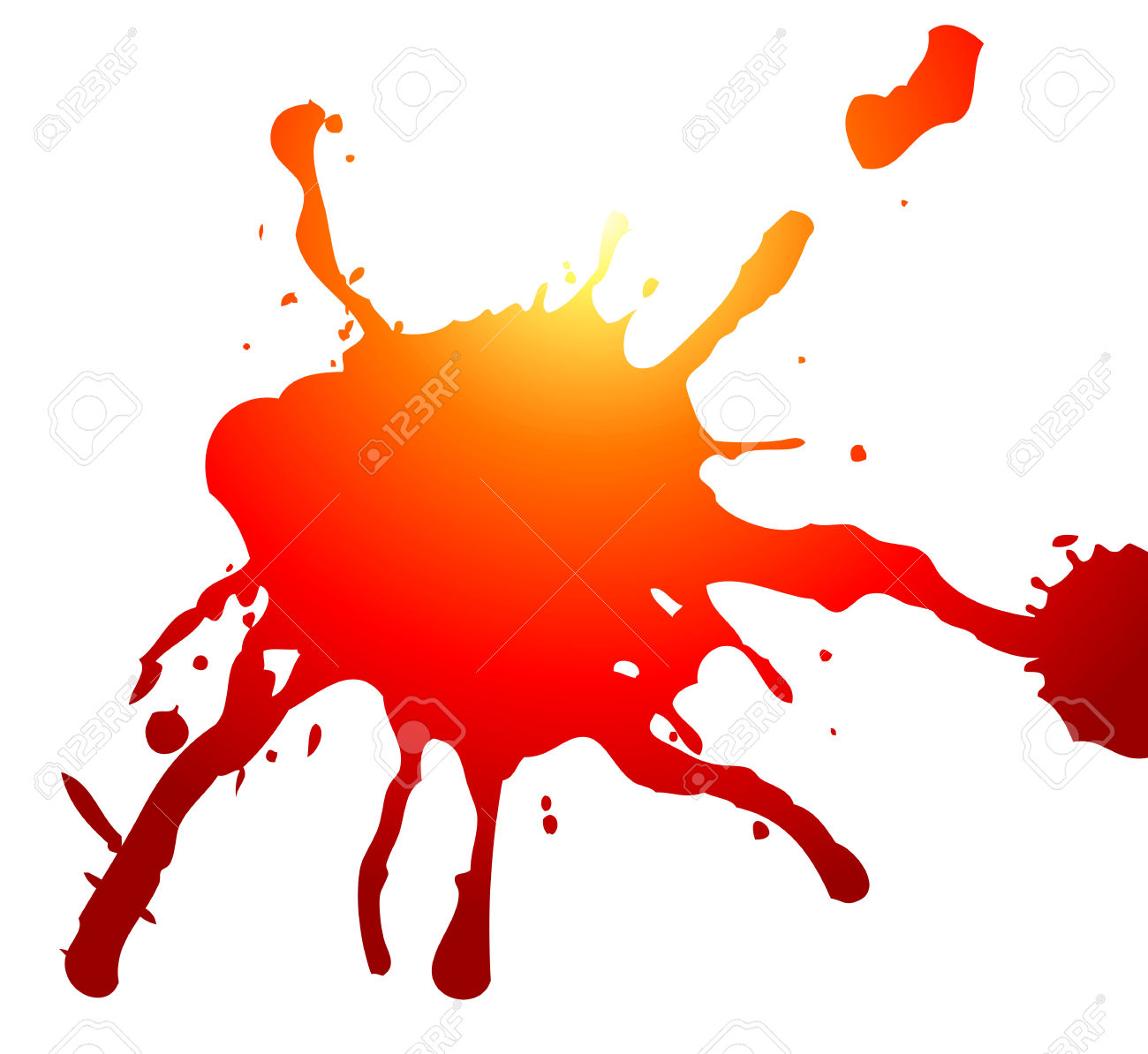 1300x1194 Blood Clipart Blot