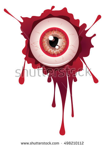 338x470 No Eyes Blood Clipart