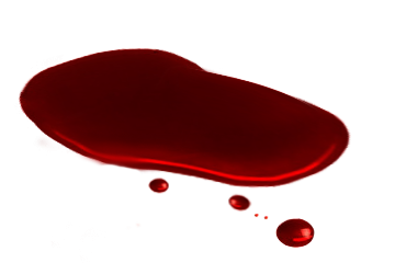 360x240 Blood Splatter Twenty Five Isolated Stock Photo By