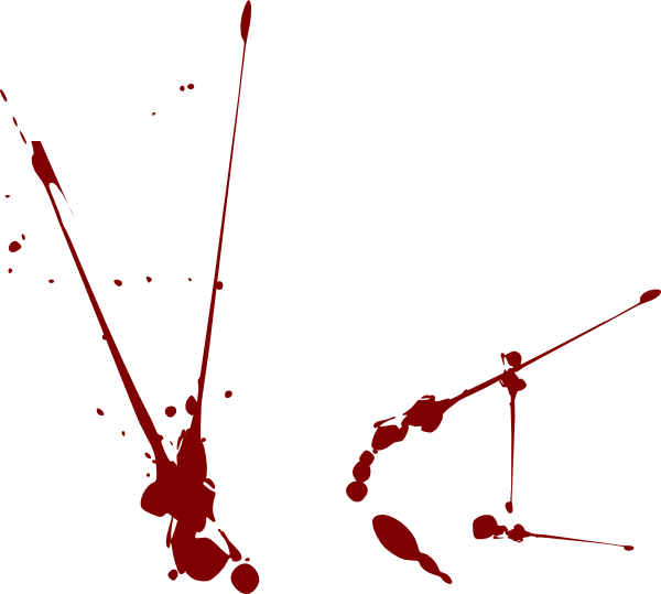 600x539 Blood Splatter4 Clip Art