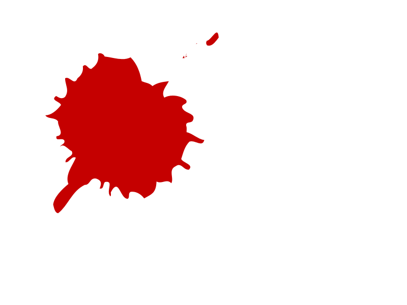 800x600 Blood Paint Cliparts 181654