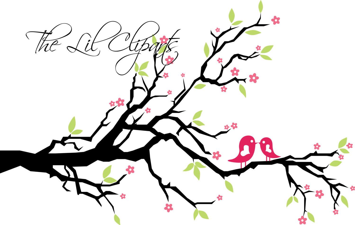 1500x949 Clipart Blossom, Printable Blossoms, Floral Clipart, Clipart