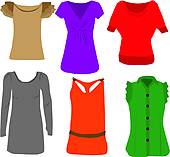 170x157 Blouses Clip Art