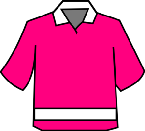 300x270 Club Shirt Pink Clip Art