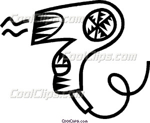 300x246 Blow Dryer Vector Clip Art