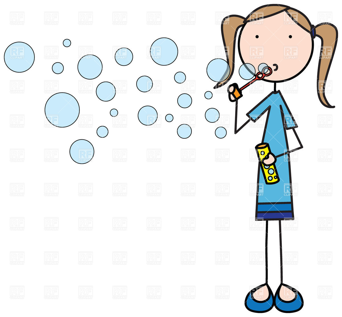 1200x1110 Clipart Girl Blowing Bubbles