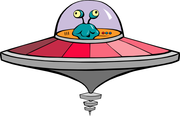 600x386 Blue Alien Flying Ufo Clipart