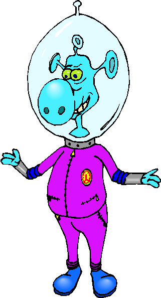 321x594 Free Alien Clipart