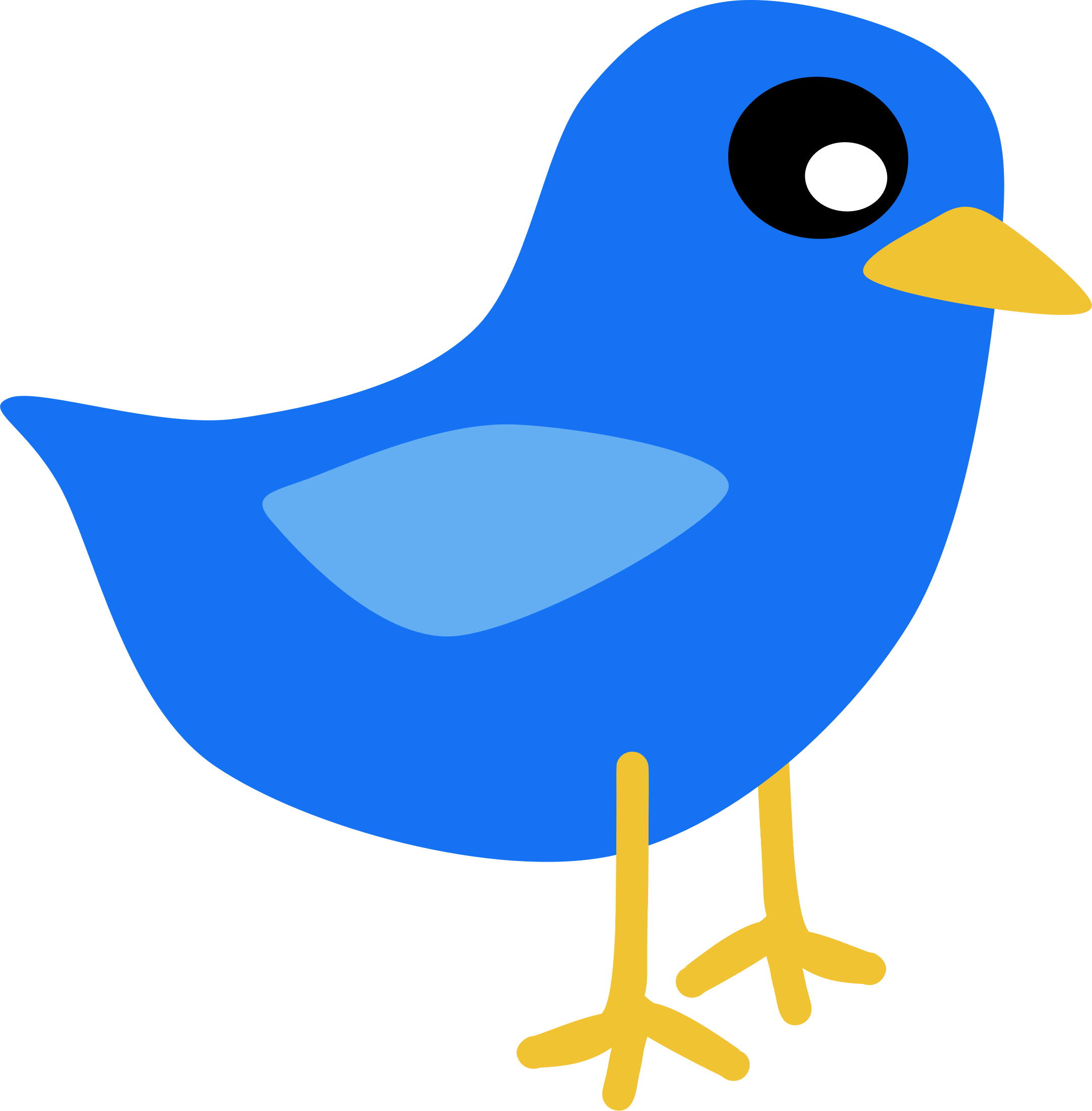 2167x2204 Songbird Clipart Blue Bird