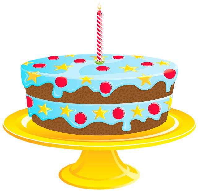 640x619 Graphics For 80th Birthday Cake Clip Art Graphics Www