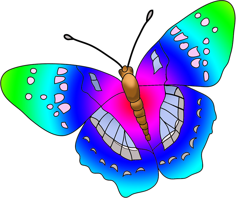 787x661 Butterfly Cliparts