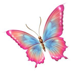 Blue Butterfly Images Clipart