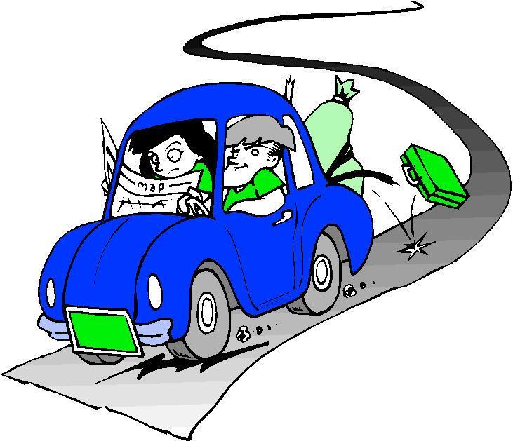 731x629 Blue Car Road Trip Clipart