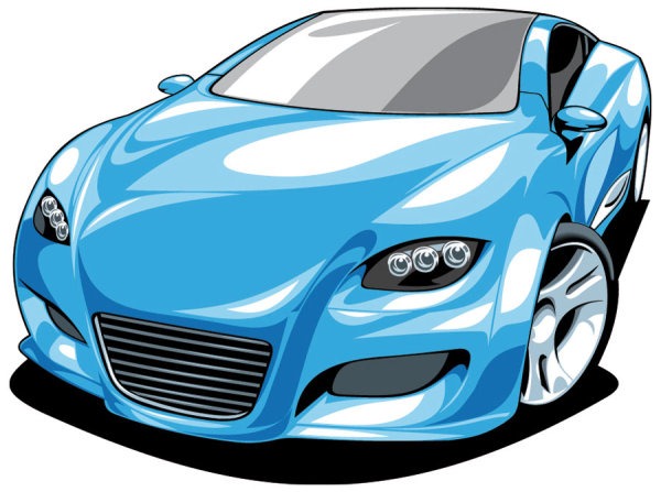 600x447 Blue Car Clipart Cool Car