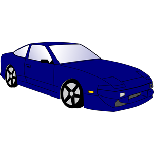 300x300 Blue Car Clipart, Cliparts Of Blue Car Free Download (Wmf, Eps
